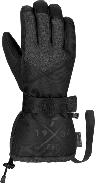 Reusch Baseplate R-TEX® XT Junior 6364272 7721 black grey front